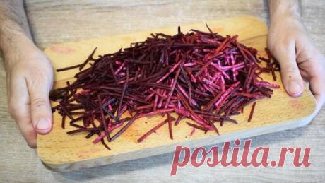 Боже, как Вкусно! Я всегда буду так Готовить! Просто натрите Свеклу! | Щи да Каша | Дзен