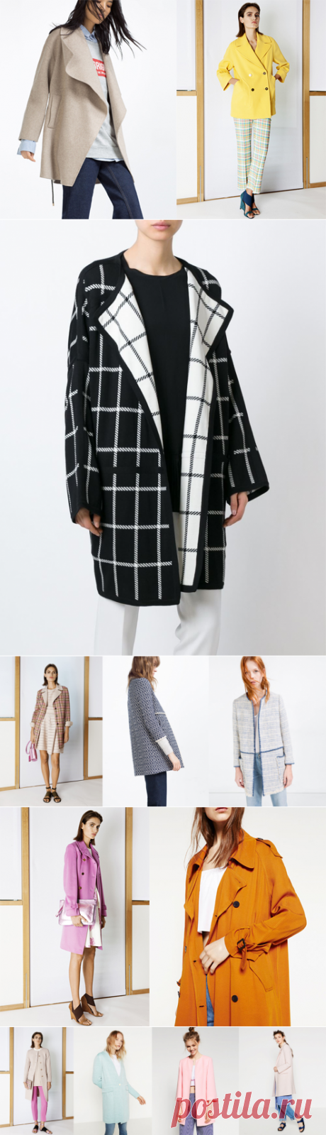 Демисезонный шик: выбираем летнее пальто / Мода / Burdastyle
