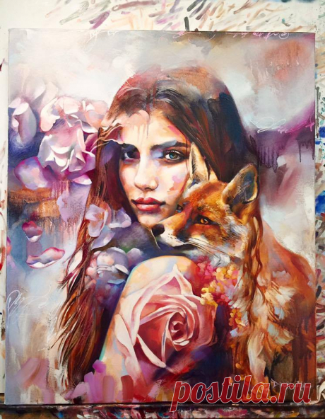 "Димитра в стране чудес" Художница Dimitrа Milan