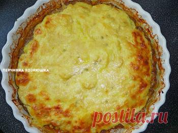 Мясная запеканка с картошкой