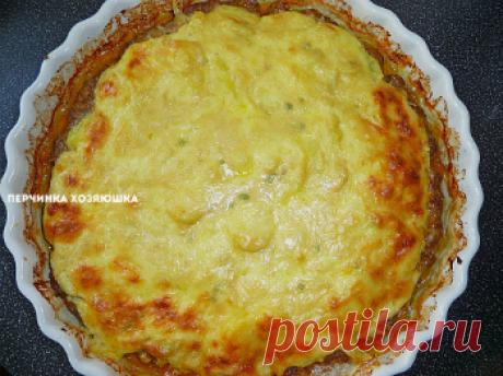 Мясная запеканка с картошкой