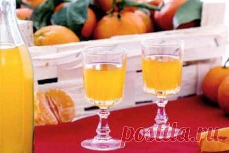 Мандариновый ликер в домашних условиях на водке или спирту