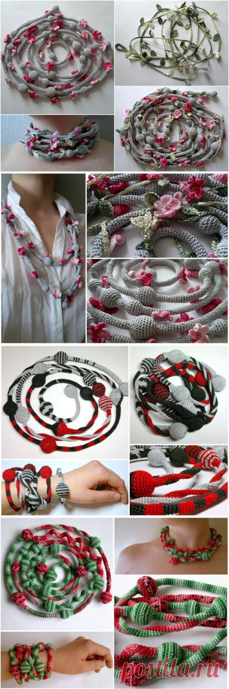 Цветочные шнуры - Рукоделие