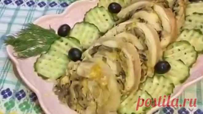 Куриный рулет просто БОМБА!
