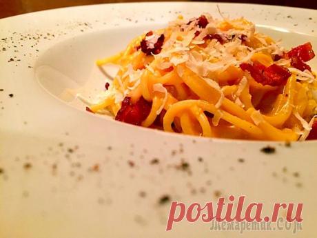 Паса Альфредо с нежным соусом из тыквы