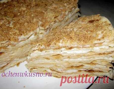 Торт «Наполеон» | ГОТОВИМ ВКУСНО И ПО-ДОМАШНЕМУ