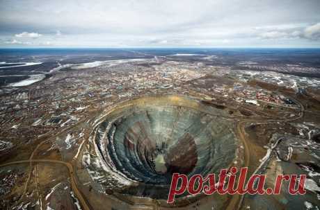Город Мирный — алмазная «столица» России