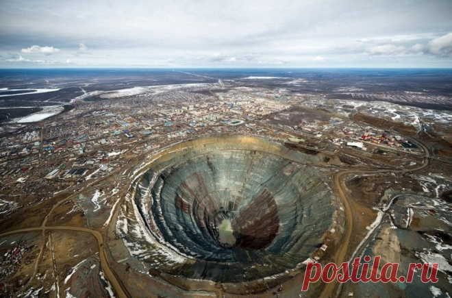 Город Мирный — алмазная «столица» России