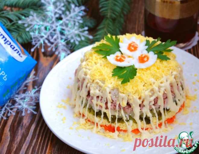 Салат с тунцом 