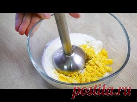ТВОРОЖНЫЙ МАЙОНЕЗ Без капли МАСЛА! С ним САЛАТ ещё ВКУСНЕЕ! Вы ТОЧНО не пробовали