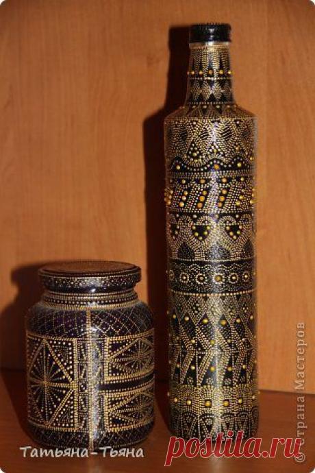 Точки и чуть-чуть декупажа | Страна Мастеров