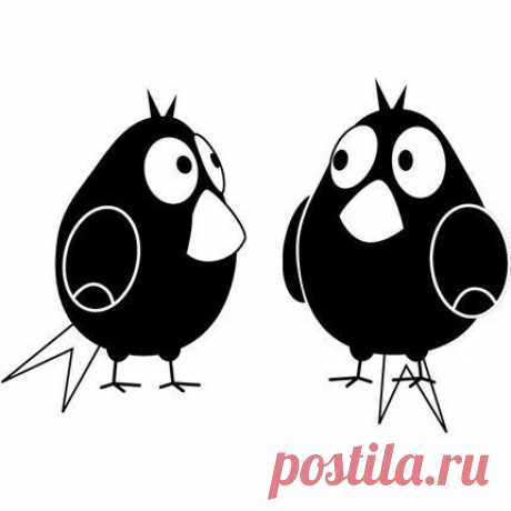 Трафареты. птицы. — Сделай сам, идеи для творчества - DIY Ideas