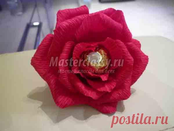 Как сделать розу из конфет? Подсказки и советы