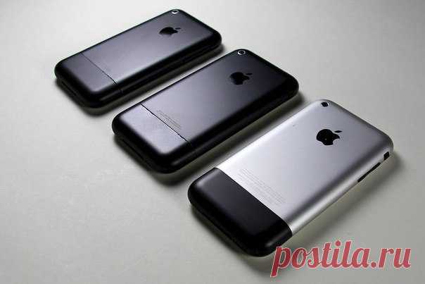 Примерно вот так выглядел бы оригинальный iPhone в цвете Matte Black. Как вам?