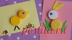 Забавные и несложные поделки с детьми из пластиковых крышек
#деткиуч #поделки