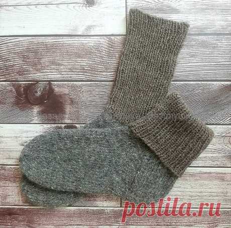 Если не уверена, хватит ли пряжи, вяжи не сверху, а снизу - как связать носки от мыска | Вязалушка | Пульс Mail.ru