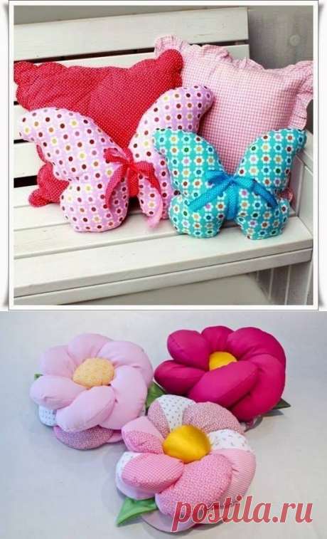 Шьем подушечки + выкройки