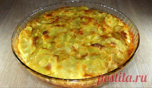 Слоеная картофельная запеканка - Рецепт | BonApeti.ru