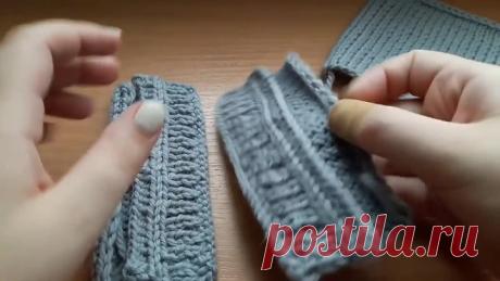 Как разрезать вязание