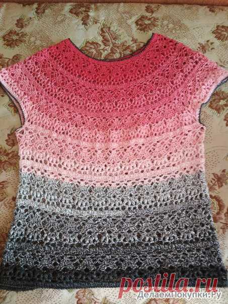 Летняя женская одежда из YarnArt Flowers со схемами вязания: в такой вас точно заметят | Анна Утешева | Яндекс Дзен