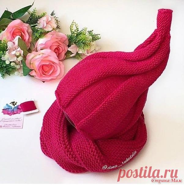 Как связать на спицах шапочку 