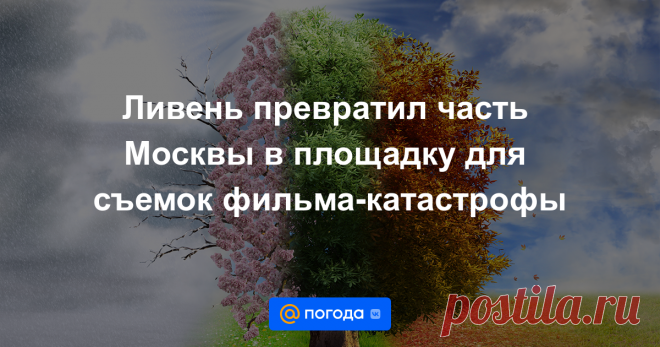 КУДА СООБЩИТЬ О НАВОДНЕНИИ В МОСКВЕ-Ливень превратил часть Москвы в площадку для съемок фильма-катастрофы Море на дорогах, затопленные переходы и тысячи видео очевидцев.