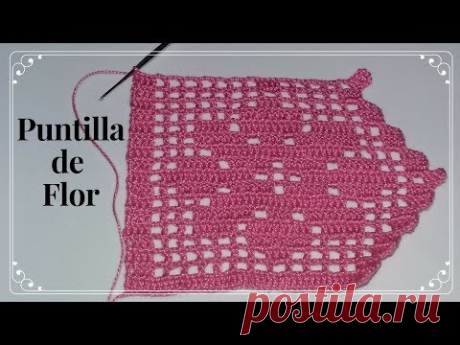 PUNTILLA DE FLOR PASO A PASO PUNTILLA FACIL # 15.Hola! Inscríbete aquí: https://www.youtube.com/c/aprendercrochet . Hoy les traigo un video donde vamos apren...