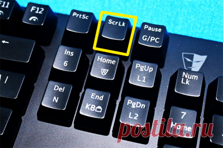 Рассказываю что делает клавиша “Scroll Lock” и как сделать её полезной | Советы по дому