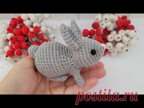 ЗАЙЧИК🐰КРОЛИК КРЮЧКОМ🐇СИМВОЛ 2023 ГОДА/bunny crochet/Häschen häkeln
