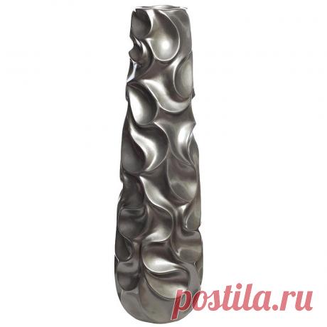 Кашпо Curly цвет металлик 23х79см - купить за 7705 руб. в интернет-магазине DG-Home