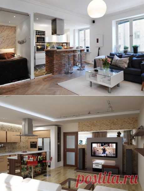Студия-кухня: видео-инструкция как сделать своими руками, особенности планировки, ремонта, проекты, цена, фото