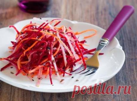 Полезные корнеплоды: салаты из моркови и свеклы
