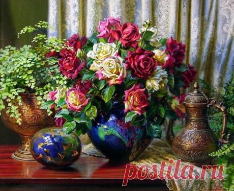 Художник Ann Morton. Магия натюрморта