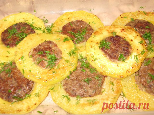 Печеночные оладьи в кабачковых кольцах | Четыре вкуса