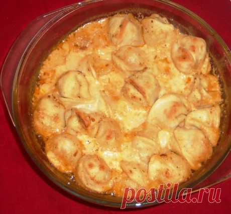 Что может быть вкуснее пельменей? Только запеченные пельмени