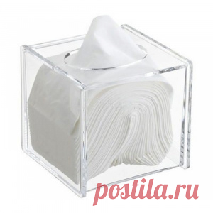 Коробка для салфеток из оргстекла купить в Москве - Сезон рекламы Коробка для салфеток из оргстекла и акрила