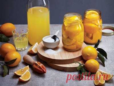 Лимонный ликер в домашних условиях - Напитки алкогольные