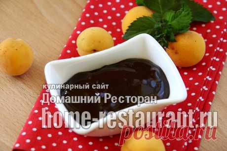 Абрикосовое повидло с какао «Мулатка-шоколадка»