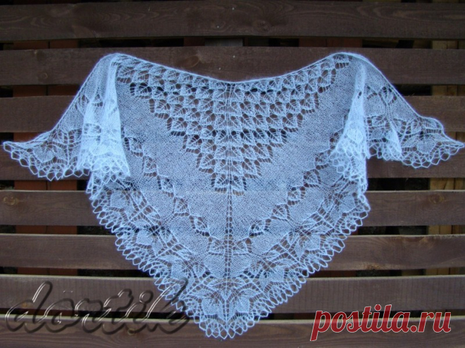 Майская шаль / May Shawl, дизайнер dortik