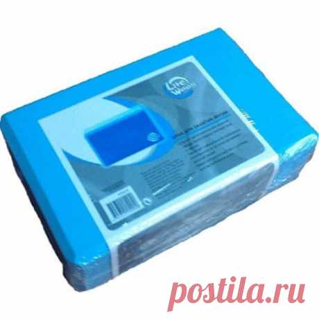 Блок для занятий йогой Lite Weights 5494LW
Размеры: 22,9*15,2*7,6см.
Скругленные грани, упругий нескользящий пластик делают этот блок идеальным помощником для выполнения асан.
Цвет - голубой.
Всего за 300 рублей!