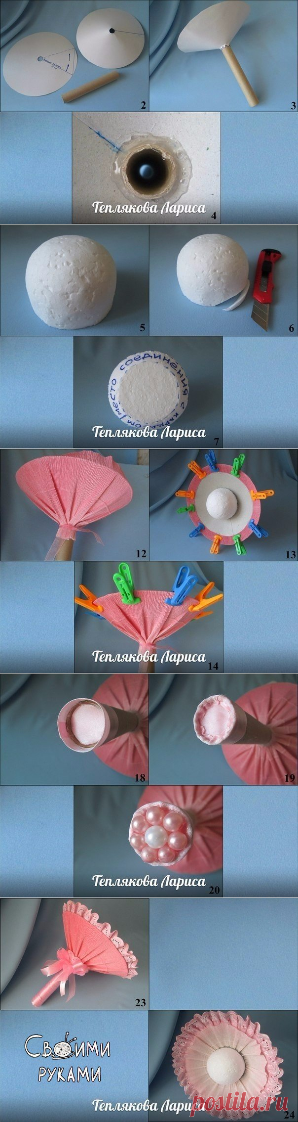 Мастер-класс по изготовлению портбукетницы для конфетного букета