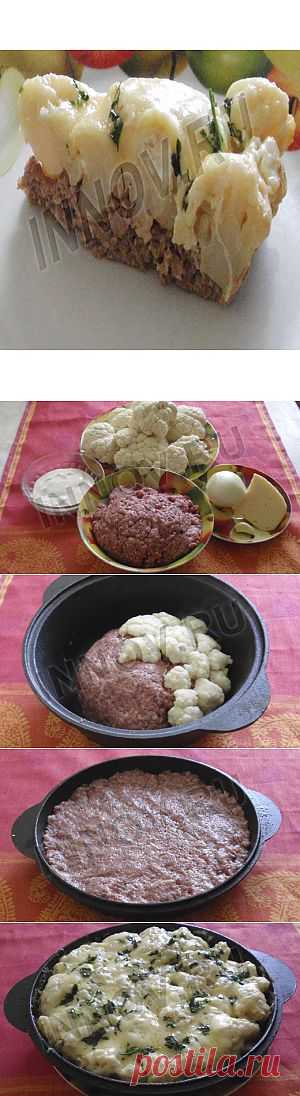 Рецепты для диабетиков: Цветная капуста, запеченная с мясом