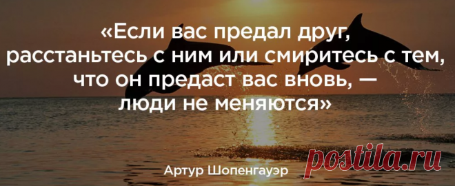 Что нужно делать если вас предали? - Мудрый и жизненный совет от Артура Шопенгауэра | Литература души | Яндекс Дзен