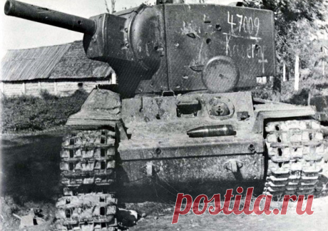 Кошмар для вермахта Russische Kolloss "КВ-2"