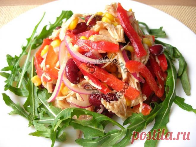 Салат «BRAVO» c пикантной Заправкой на Новогодний стол