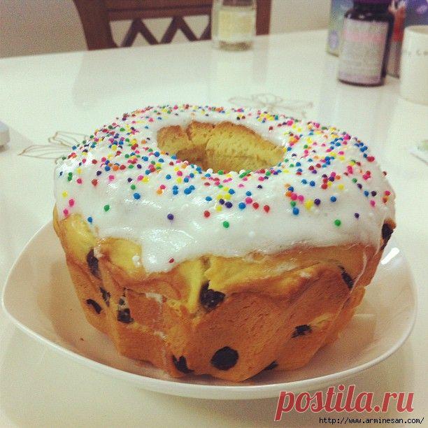 Рецепты глазури для украшения куличей на Пасху.