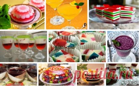 10 рецептов ВКУСНЕЙШЕГО ЖЕЛЕ!.