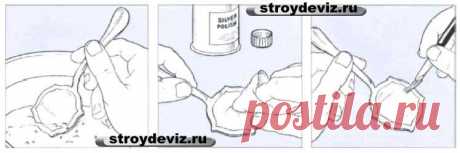 Чистка серебра и хрома