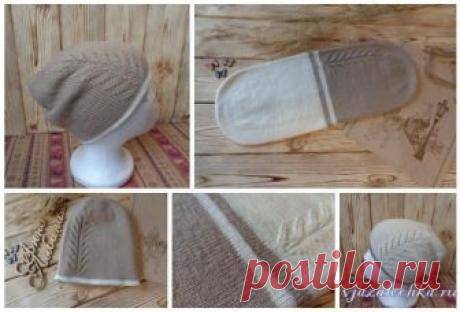 Двухсторонняя шапочка (Вязание спицами) Чудесная двухсторонняя шапка – теплая и можно носить на любую сторону Автор: bers139 из Страны Мам Окружность головы: 50-54 см. Материалы: пряжа Ализе Лана Голд (49% шерсть, 51% акрил, 100 г./800 м…