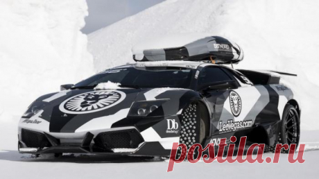 Джон Олcсон покорил норвежскую гору на Lamborghini Murcielago (6 фото) | Чёрт побери